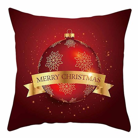 Julkuddeöverdrag i persika-skinnsmaterial för soffa och hemdekoration