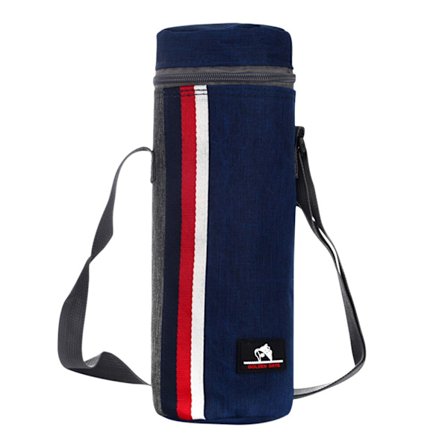 Utomhuscamping vattenflaska kylväska Universal vattenflaska väska Stor kapacitet Thermal Campingtillbehör