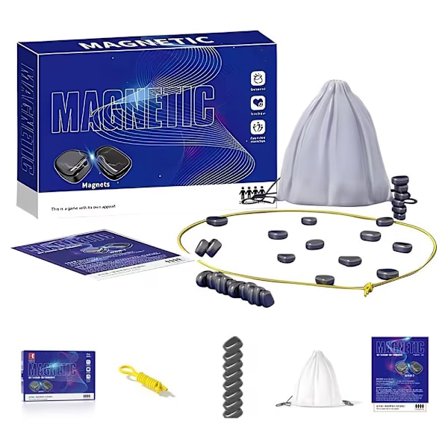 Magnetisk - Morsomt brettspill med magnetiske steiner