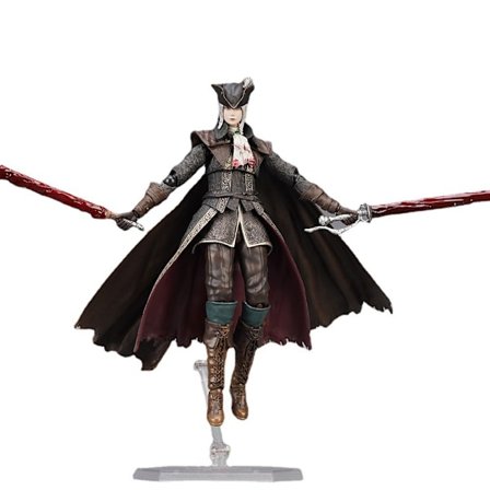 Bloodbornes Olds Hunters Anime Figur Leke Samleobjekt Modell Statue Leker PVC Figurer Skrivebords Ornamenter Fans Samleobjekt Modell