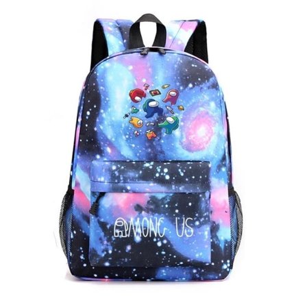Among Us Ryggsäck Barn Ryggsäckar Ryggväska 1st Stjärna Blå 4