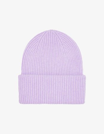 Merino Wool Hat - Soft Lavender