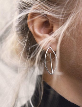 Drakenberg Sjölin Together Small Earrings - Silver - ONE SIZE