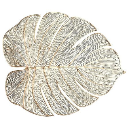 Metal Underlag / Bryllups Køkkenbord Dekoration Underlag, Guld