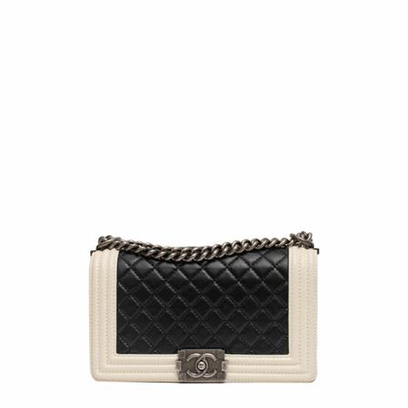 Chanel Vintage Pre-owned Shoulder Väska svart, Dam Vintage Väskor, Dam, Storlek: ONE SIZE