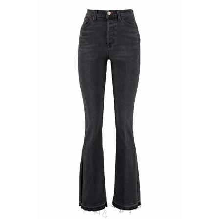 3X1, Flared Jeans Zwart, Dames, Maat:W26