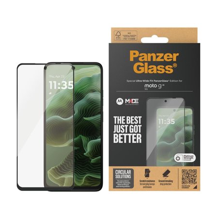 PanzerGlass MOTOROLA G35 5G BLACK FRAME UWF ACCS