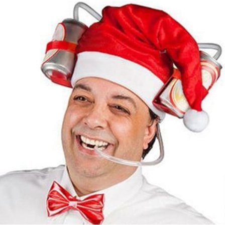 Juomakypärä, Säädettävä Tölkkipidike Joulukaljalahja