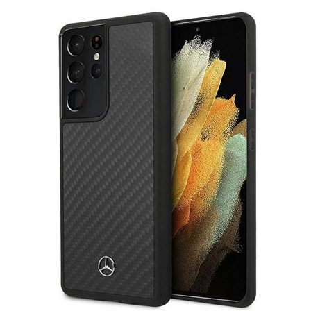 Mercedes Dynamic Line-fodral för Samsung Galaxy S21 Ultra - Svart