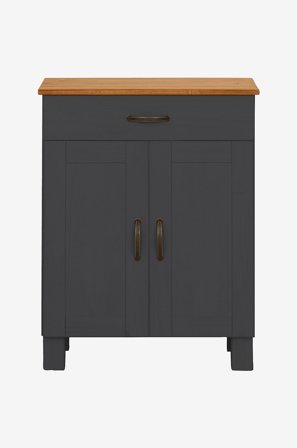 Loft24 - Baderomsskap Alby 2 dører/1 skuff - Grå - Baderomsmøbler - Fra Homeroom