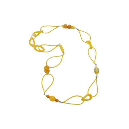 Halsband Pansarkedja Med Gummi 95cm - Gl02486