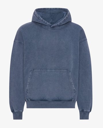 Organic Oversized Hood - Neptune Blue - Male - XL