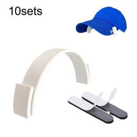 Hættebøjninger 10-pak - Hvid