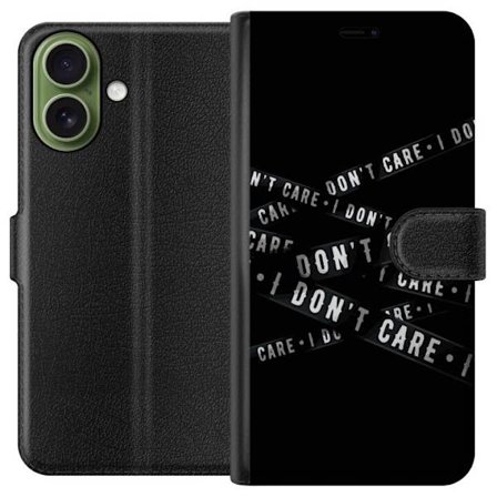 Kompatibelt Plånboksfodral till Apple Apple iPhone 17 Don ́t Care