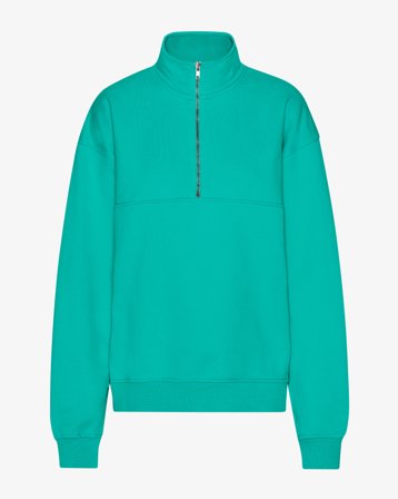 Organic Quarter Zip - Tropical Sea S