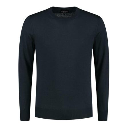 Emporio Armani, Sweater Blauw, Heren, Maat:S