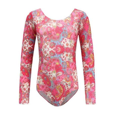 Tjejer Leotards One-Piece Färgglada Danskläder