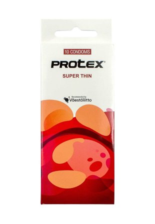 Protex Kondomer Superthin 10 stk., Mænd, Krop & Helse, Kondomer