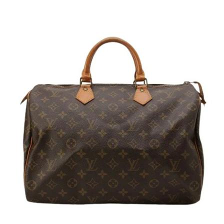 Louis Vuitton Vintage Pre-owned Canvas handbags brun, Dam Vintage Väskor, Dam, Storlek: ONE SIZE