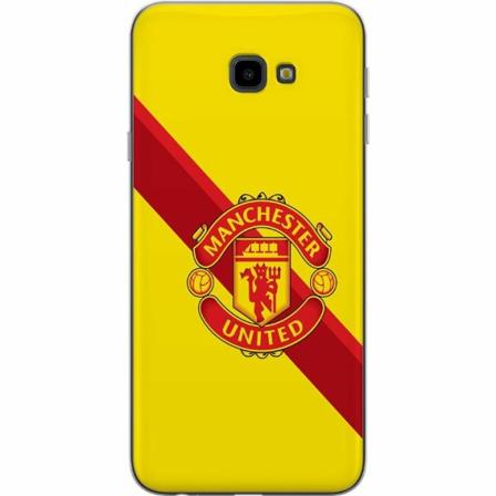 Samsung Galaxy J4+ Genomskinligt Skal Manchester United Fc