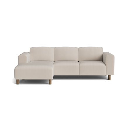 Toledo chaiselong sofa, venstrevendt - Lisboa Beige - 238x152x78 - Sofa, chaiselong