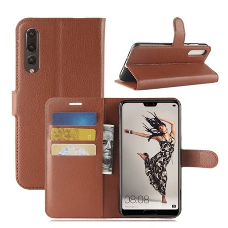 Huawei P20 Pro Fodral med en läcker design - Brun