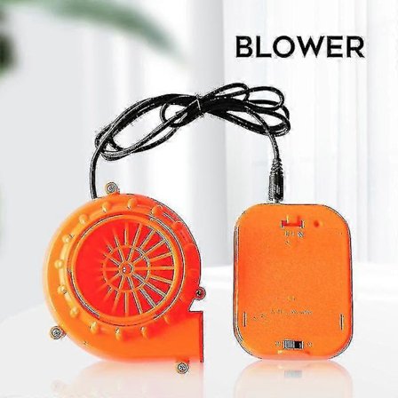 Mini Vifteblåser For Dinosaurkostyme Batteridrevet Oppblåsbar Leke Luftblåser Cosplay A