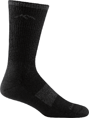 Darn Tough Men's Hiker Boot Sock Full Cushion Men hiking socks Black M