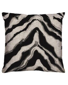 Kuddfodral Zampa Svart - 50x50 cm - Jakobsdals