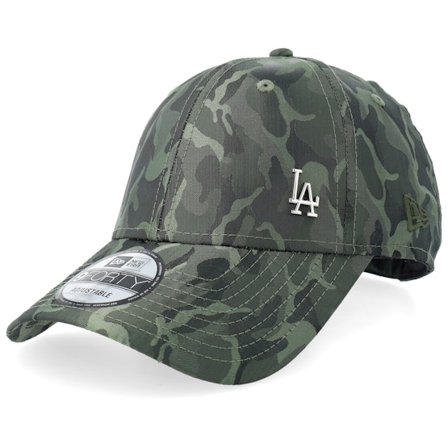 New Era - MLB Camo adjustable Czapka Z Daszkiem - Los Angeles Dodgers Camo Flawless Pin 9FORTY Camo Adjustable @ Hatstore