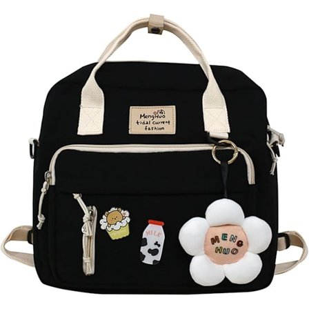 1 st Söt Messenger Bag, Kawaii Ryggsäck Japansk Axelväska Estetisk Väska Väska med Kawaii Tillbehör