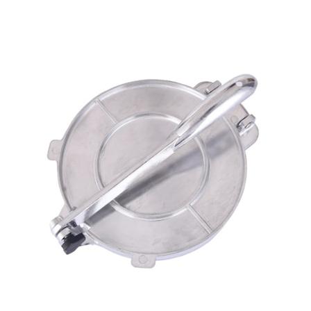 20 cm Husholdningskøkken Håndpresset Dumpling Skin Press DIY Aluminiumslegering Kagepresse Rund Køkken Kagepresse