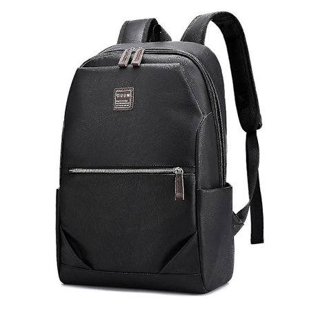 Miesten reppu muoti matkareppu PU-nahkaa bisnes tietokonelaukku opiskelijan koululaukku