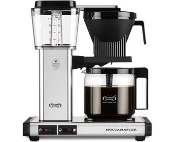 Moccamaster-Optio Polished Silver-Moccamaster Optio kaffetrakter (Polished Silver)-Beverage machine-Kaffetraktere