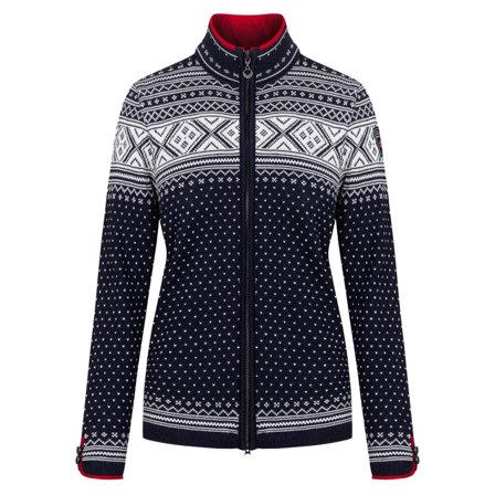Dale of Norway Valle Women's Jacket Women long-sleeved sweaters Blue L