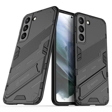 Samsung S21 Fe Stöttåligt Skal Med Kickstand Thinarmor V2 Mörkgrön