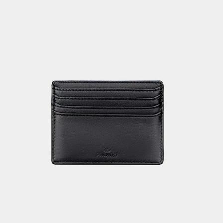 Phonet ekte lær kortholder 105*80 mm 30 black