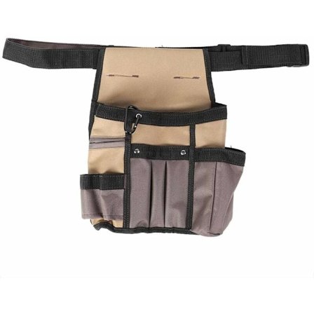 Havearbejde Værktøjsbælte, Multifunktionel 10 Lommer Bærbar Havearbejde Værktøjsholder Talje Opbevaringspose Organizer Justerbar Bælte til Gartnere, 