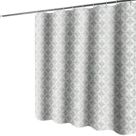 150x200cm, Bruseforhæng til hjemmet, ingen boring, polyester bruseforhæng, fortykket, vandafvisende