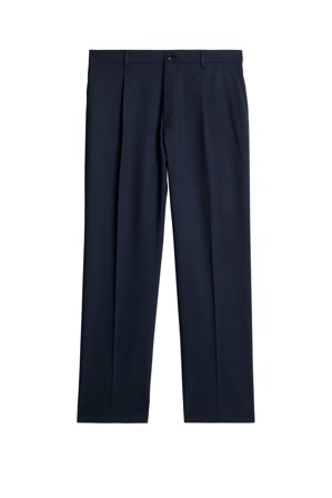 J.Lindeberg - Haij Pleated Twill Pants - Fashion - Blue - Men - 50