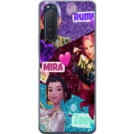 Yhteensopiva Puhelinkuori Sony Sony Xperia 5 II Borussia Dortmundin BVB 09-emblema keltainen ja musta graafinen suunnittelu jalkapallofaneille ja urhe