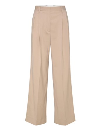 Filippa K Darcey Wool Trousers - Beige - 38
