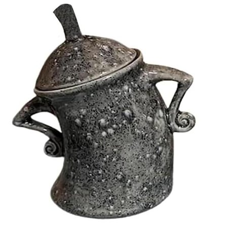 Krukke med Attitude Lufttett Krukke GRÅ