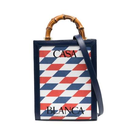 Casablanca, Tote Bags Blauw, Dames, Maat:ONE Size