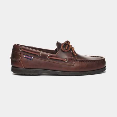 Buty żeglarskie Sebago Docksides Endeavor FGL Oiled Waxy, Brown Gum (925), męskie, EU 44 (US 10 / 28.1 cm) - Jachtowa