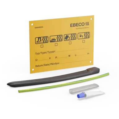 Ebeco 8960419 Tilkoblingssett for F10, silikon, Varme