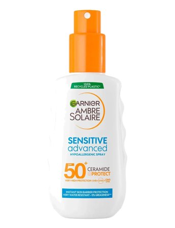 Garnier Garnier Ambre Solaire Sensitive Advanced Sun Protection Lotion Spf 50+ 150Ml - Nude - 150 ml