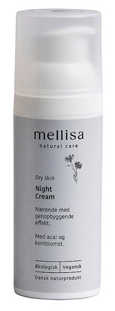 Mellisa Night Cream 50 ml, Skincare, Ansigtspleje, Natcreme
