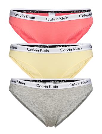 Bikini 3Pk Trosa Brief Tanga Multi/mönstrad Calvin Klein
