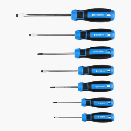 Biltema - Skrutrekkersett 7 stk.